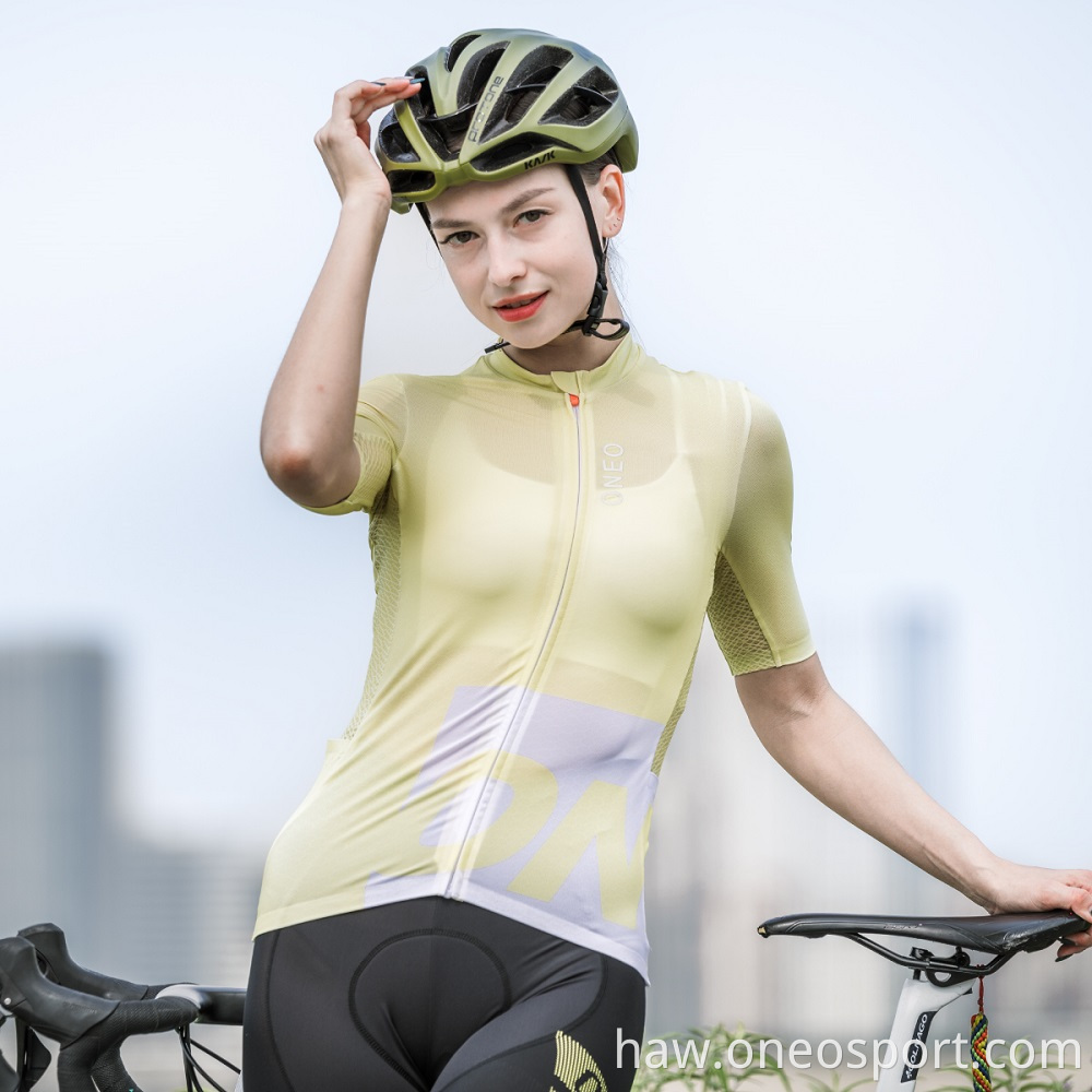 ʻO nā wahine wahine sleeve sleeve sleeve cycling Women S Short Sleeve Cycling Tops